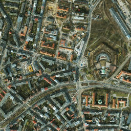 Kraków map(satellite map)