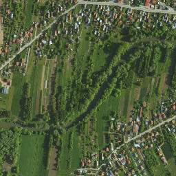 Trzebownisko map(satellite map)