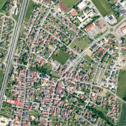 Ebensfeld map(satellite map)