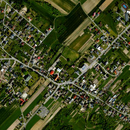 Pogrzebień map(satellite map)