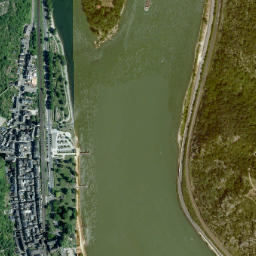 Bacharach map(satellite map)