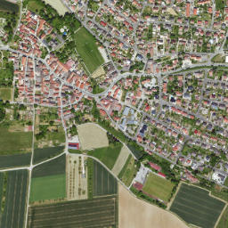 Euerbach map(satellite map)