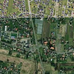 Kobiór map(satellite map)
