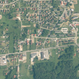 Alwernia map(satellite map)