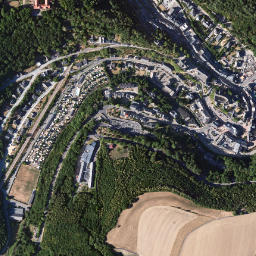Clervaux map(satellite map)