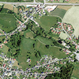 Bischofsgrün map(satellite map)
