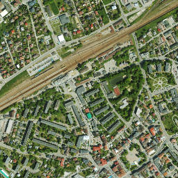 Dębica map(satellite map)