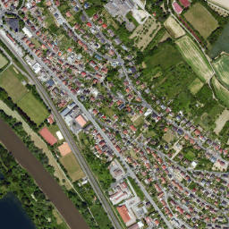 Schonungen map(satellite map)