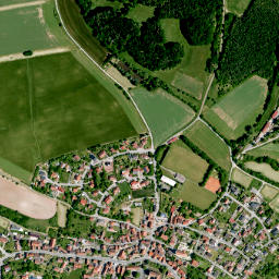 Kirchlauter map(satellite map)