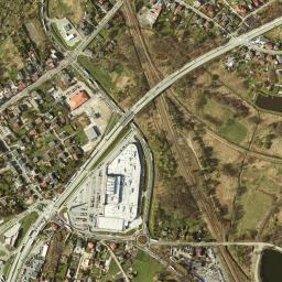 Żory map(satellite map)