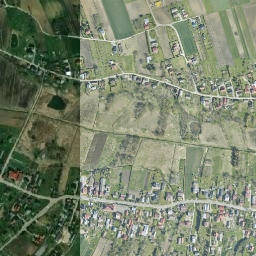 Dębów map(satellite map)