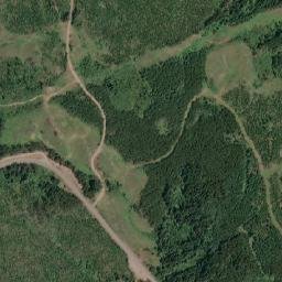 Elkford map(satellite map)