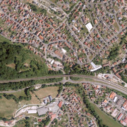 Partenstein map(satellite map)