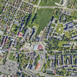 Powiat oświęcimski map(satellite map)