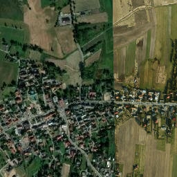 Liszki map(satellite map)