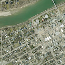 Medicine Hat map(satellite map)