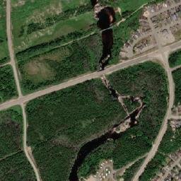 Port-Cartier map(satellite map)