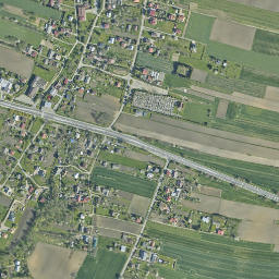 Wierzbna map(satellite map)