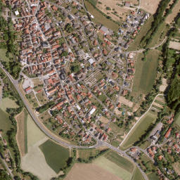 Gössenheim map(satellite map)
