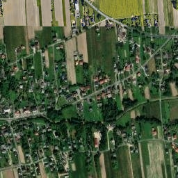 Włosienica map(satellite map)