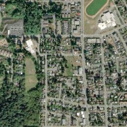 Campbell River map(satellite map)