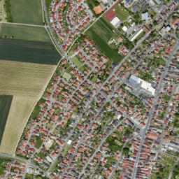 Bergrheinfeld map(satellite map)