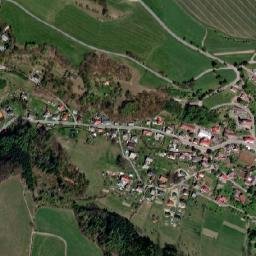Bystřec map(satellite map)