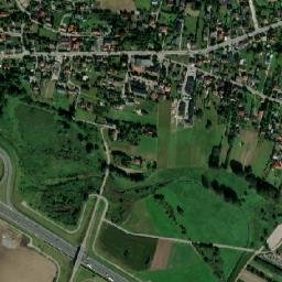 Podłęże map(satellite map)