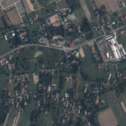 Zgłobień map(satellite map)