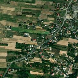 Albigowa map(satellite map)