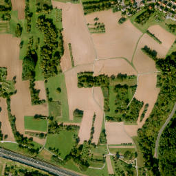 Glattbach map(satellite map)