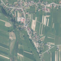 Rusocice map(satellite map)