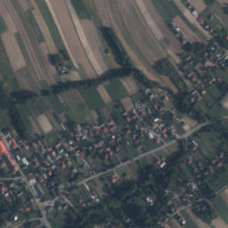 Niechobrz map(satellite map)