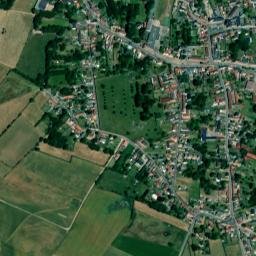 Hallencourt map(satellite map)