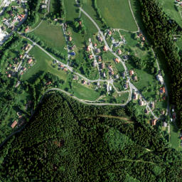 Warmensteinach map(satellite map)