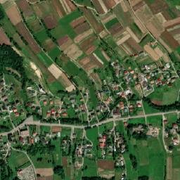 Niedźwiada map(satellite map)
