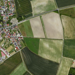 Grettstadt map(satellite map)