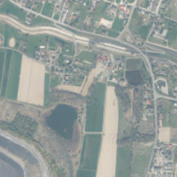Krzyżowice map(satellite map)