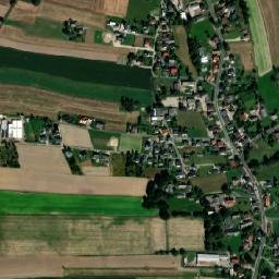 Miedźna map(satellite map)