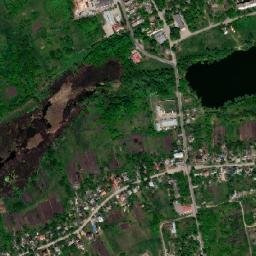 Kulynychi map(satellite map)