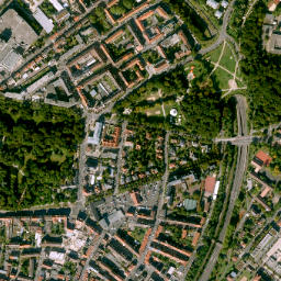 Aschaffenburg map(satellite map)