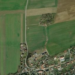 Třebotov map(satellite map)