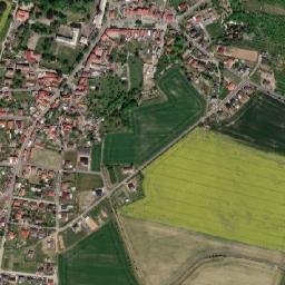 Červené Pečky map(satellite map)