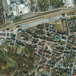 Skawina map(satellite map)