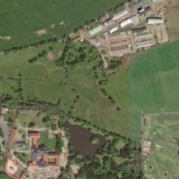 Klášter map(satellite map)