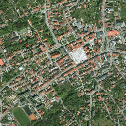 Powiat bocheński map(satellite map)