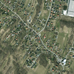 Jasień map(satellite map)