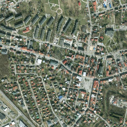 Powiat brzeski map(satellite map)