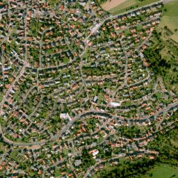Haibach map(satellite map)