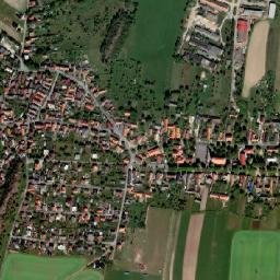 Hudlice map(satellite map)
